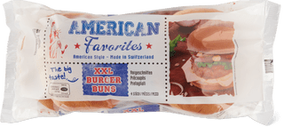 American Favorites XXL buns précoupés