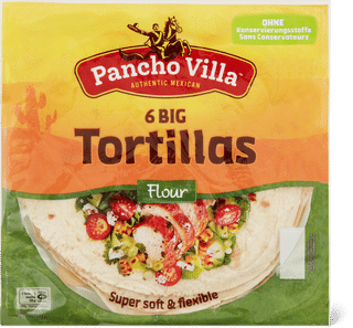 Pancho Villa soft Tortilla big size
