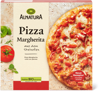 Alnatura Bio Pizza cuite sur pierre Margherita