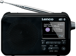 Lenco PDR-036BK – nero Radio DAB+