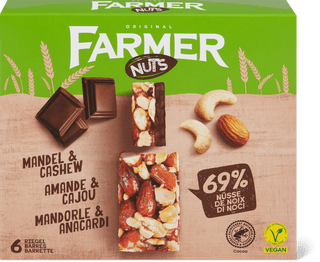 Farmer Choc Nuts Mandel - Cashew