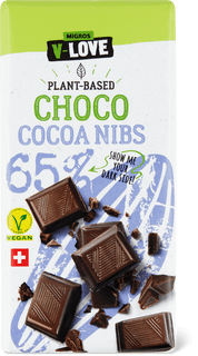 V-Love 65% Choco cocoa nibs