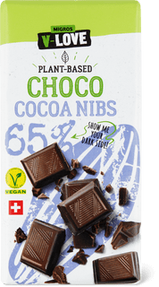 V-Love Tafelschokolade Choco Cocoa Nibs