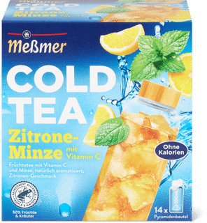 Meßmer Cold Tea Lemon & Mint