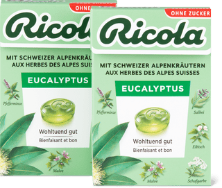 Ricola Bonbons Eucalyptus