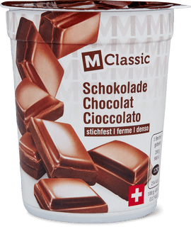 M-Classic Joghurt Schokolade stichfest