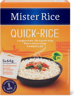 Mister Rice Bio Quick Rice Parboiled
