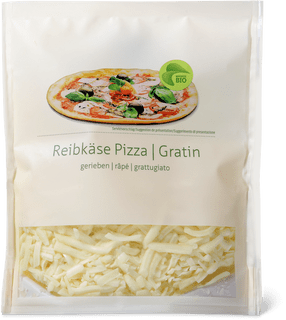 Bio Reibkäse Pizza / Gratin