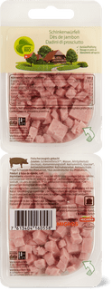 Migros Bio dadini di prosciutto cotto
