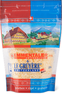Emmentaler & Gruyère grattugiato