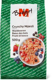 M-Budget Knabbermüesli Beeren