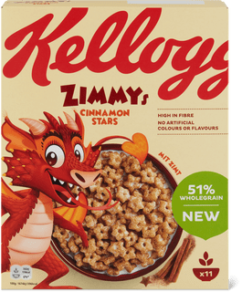 Kellogg's Zimmys Cinnamon stars