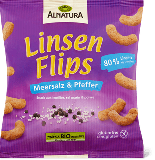 Alnatura Bio Linsen Flips Meersalz & Pfeffer