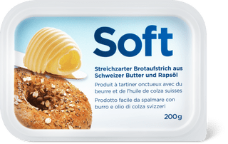 Soft beurre produit à tartiner