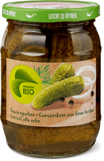 Migros Bio Concombres fines herbes