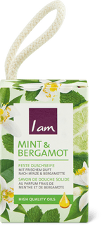 I am savon de douche solide Mint & Bergamot