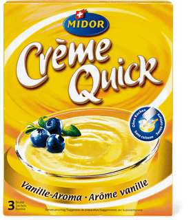 Crème Quick Arôme vanille