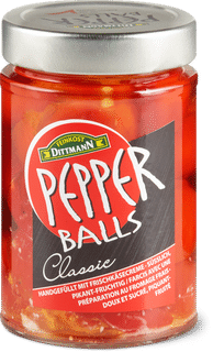 Pepperballs con formaggio fresco