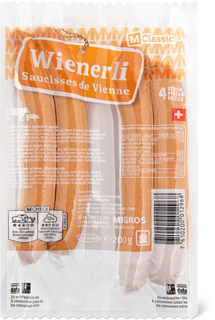 M-Classic saucisse de vienne