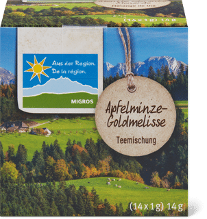 Aus der Region Kräutertee Apfelminze & Goldmelisse