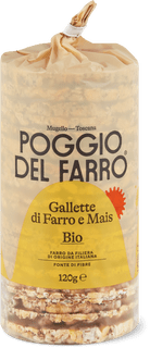 Poggio del Farro Bio Spelt Corn Waffles