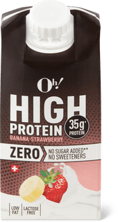 Oh! High Protein Zero Banana-Strawberry