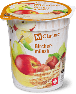 M-Classic yogurt birchermüesli