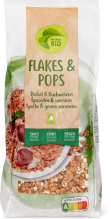 Bio Flakes & Pops Dinkel & Buchweizen