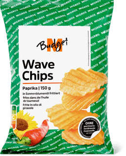 M-Budget Wave Chips Paprika