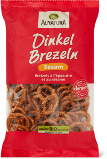 Alnatura Bio Demeter Spelt Pretzels Sesame
