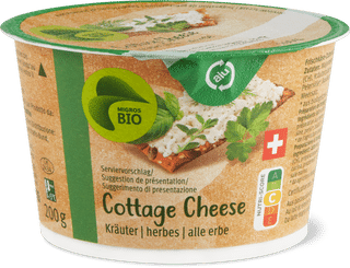Migros Bio cottage cheese erbe