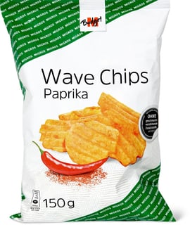 M-Budget Paprika Wave Chips