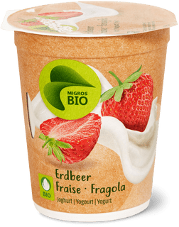 Migros Bio yogourt fraise