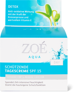 Zoé Aqua Detox Crème de jour