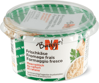 M-Budget formaggio fresco al rafano