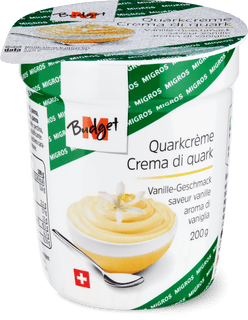 M-Budget quark crema vaniglia