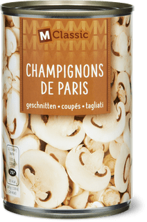 M-Classic Champignon de Paris coupés