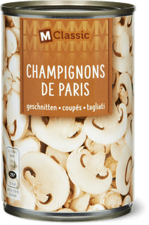 M-Classic Champignons de Paris geschnitten