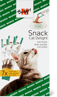 M-Budget snack Cat delight poulet