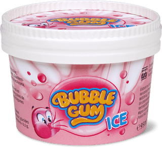Glace bubble gum