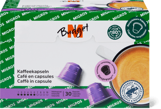 M-Budget Kaffee 30 Kapseln