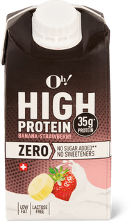 Oh! High Protein Zero Banana-Strawberry