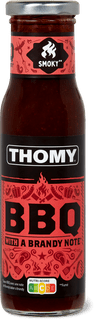 Thomy Sauce BBQ avec brandy note