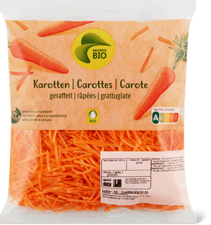 Migros Bio carote grattugiate