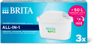 BRITA Wasserfilter-Kartuschen All-in-1 3 Stk