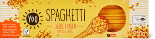 YOU Bio spaghetti Lentilles jaunes